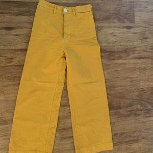 Jesse Kamm Mustard Sailor Pants